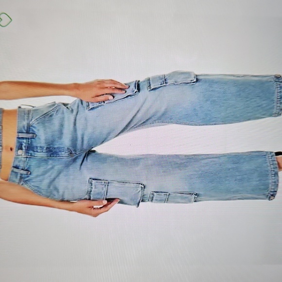 DENIM FORUM: The 90s Millie Rise Cargo Jean - Picture 2 of 8